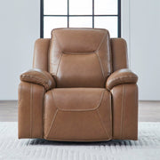 Callihan - Swivel Glider Recliner P3 - York Butternut