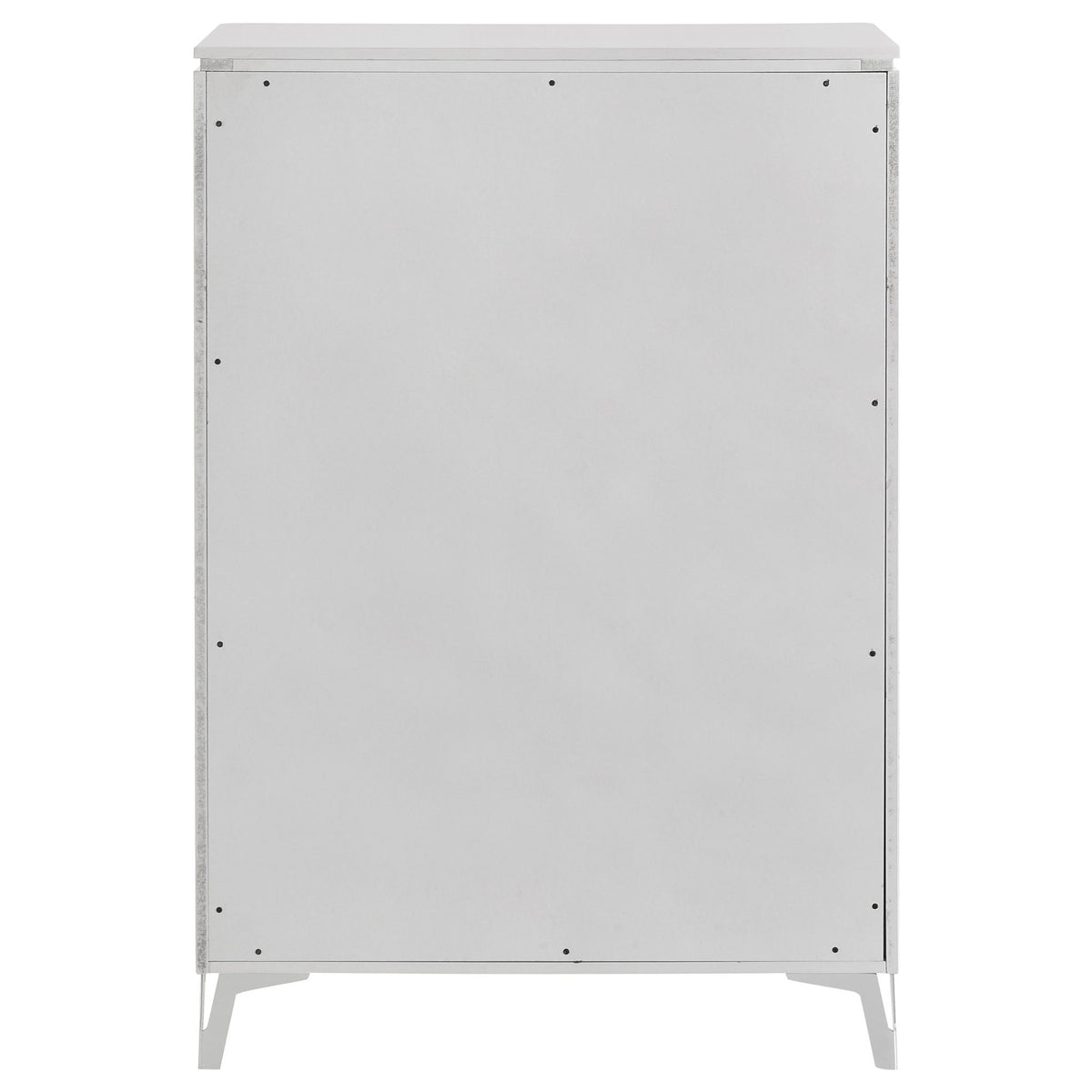 Cassia 5-drawer Bedroom Chest of Drawers White High Gloss