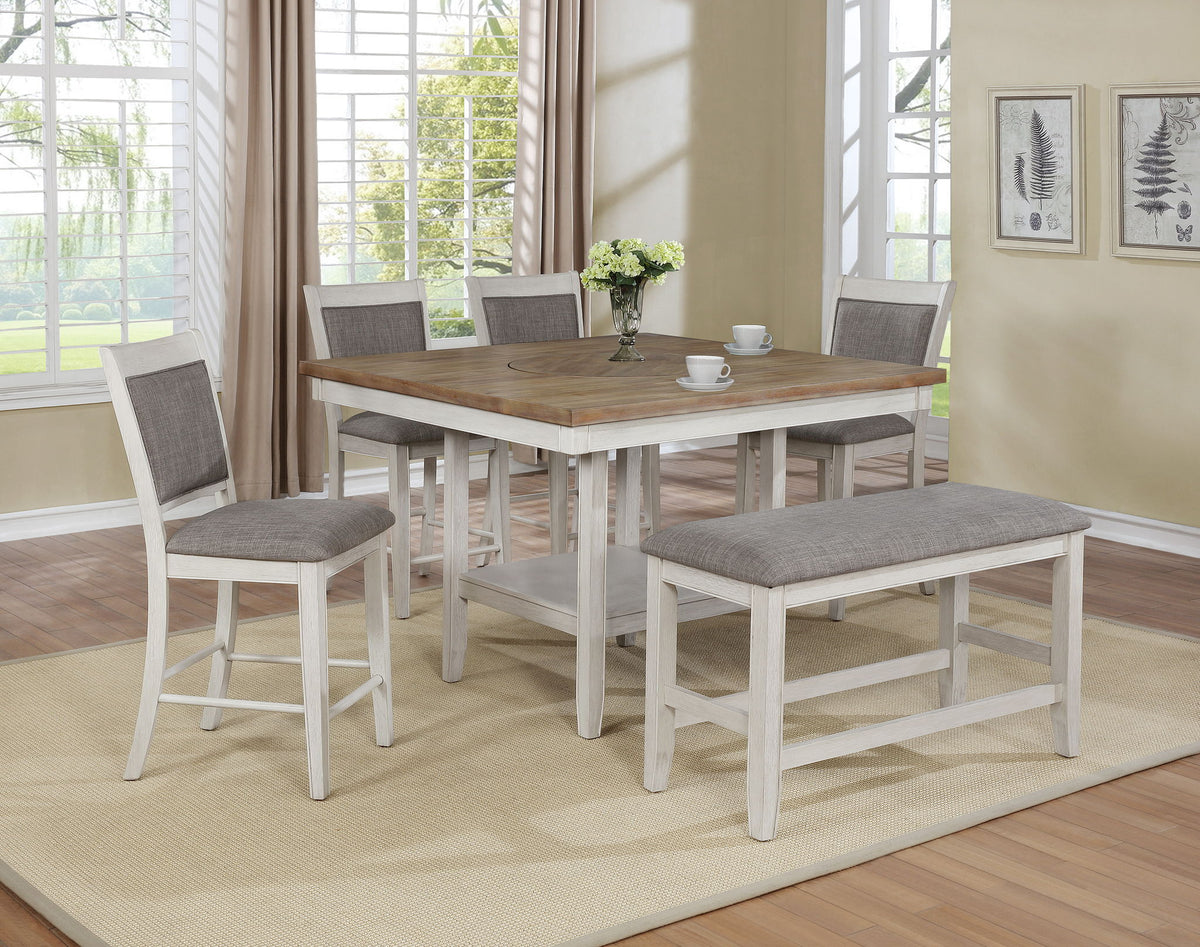Fulton - Counter Height Chair (Set of 2) - Chalk White