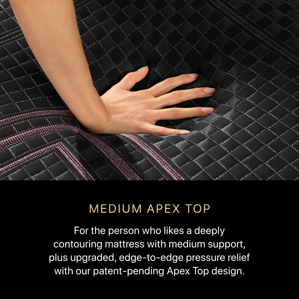 Beautyrest Black - 14.5" Series Two Hybrid Medium Apex Top Mattress