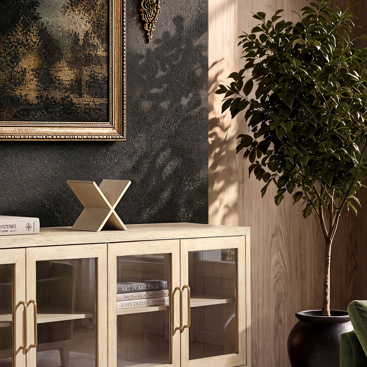 Otto - X Shaped Display Shelf