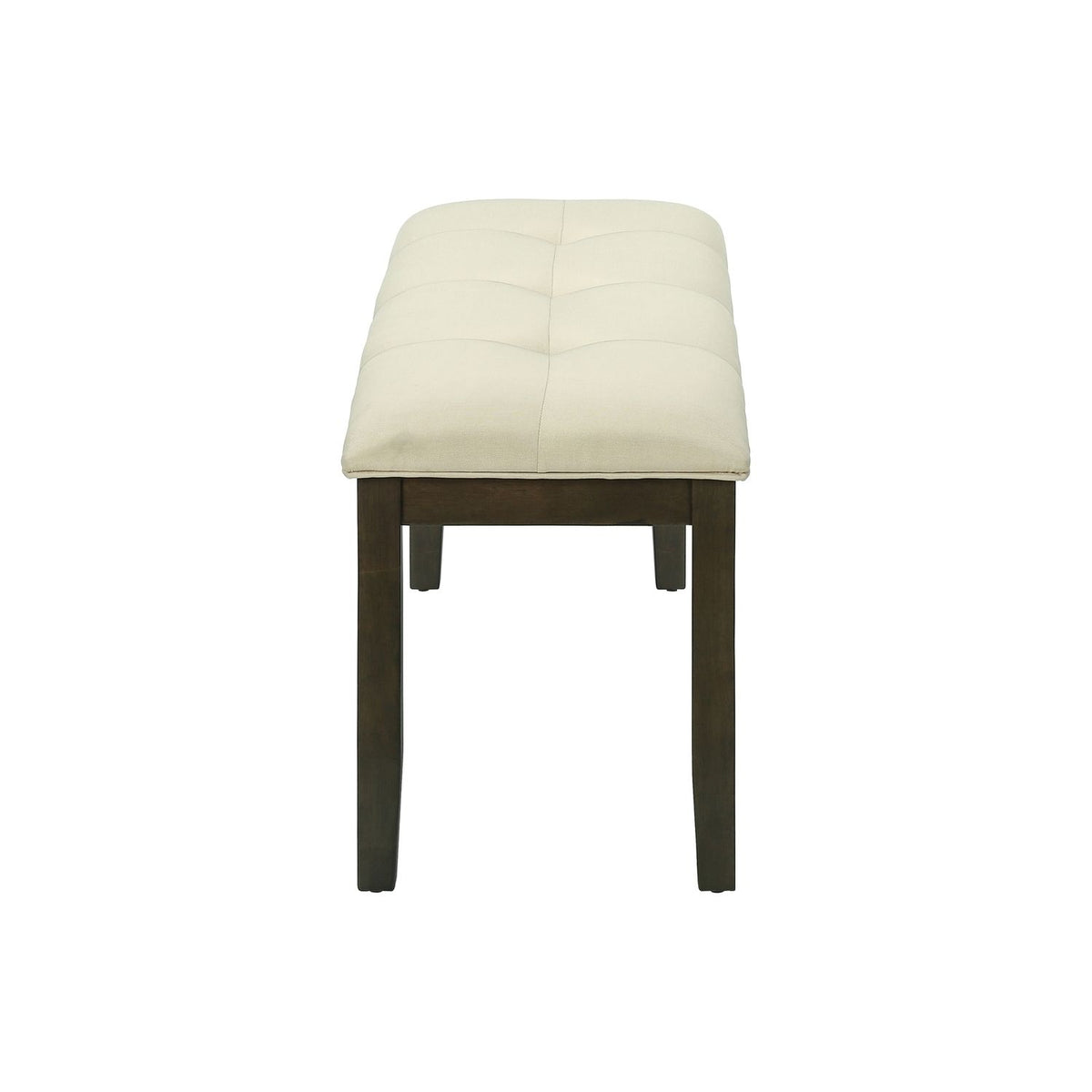 Bench, Rectangular, Hallway, Upholstered, Transitional - Cream