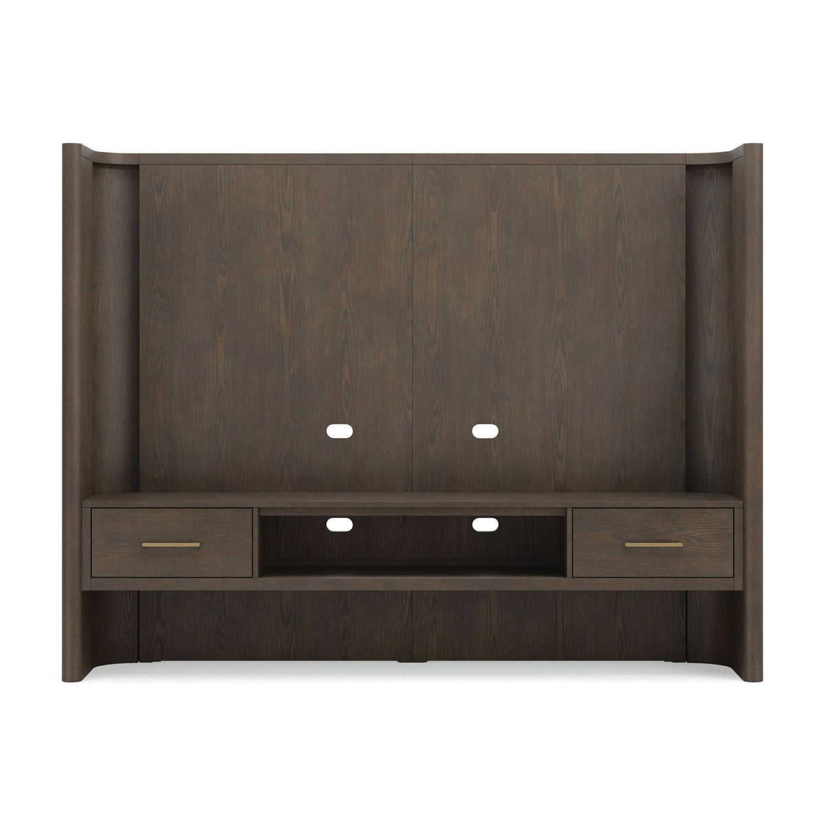Darimore - TV Wall Console - Burnished Brown