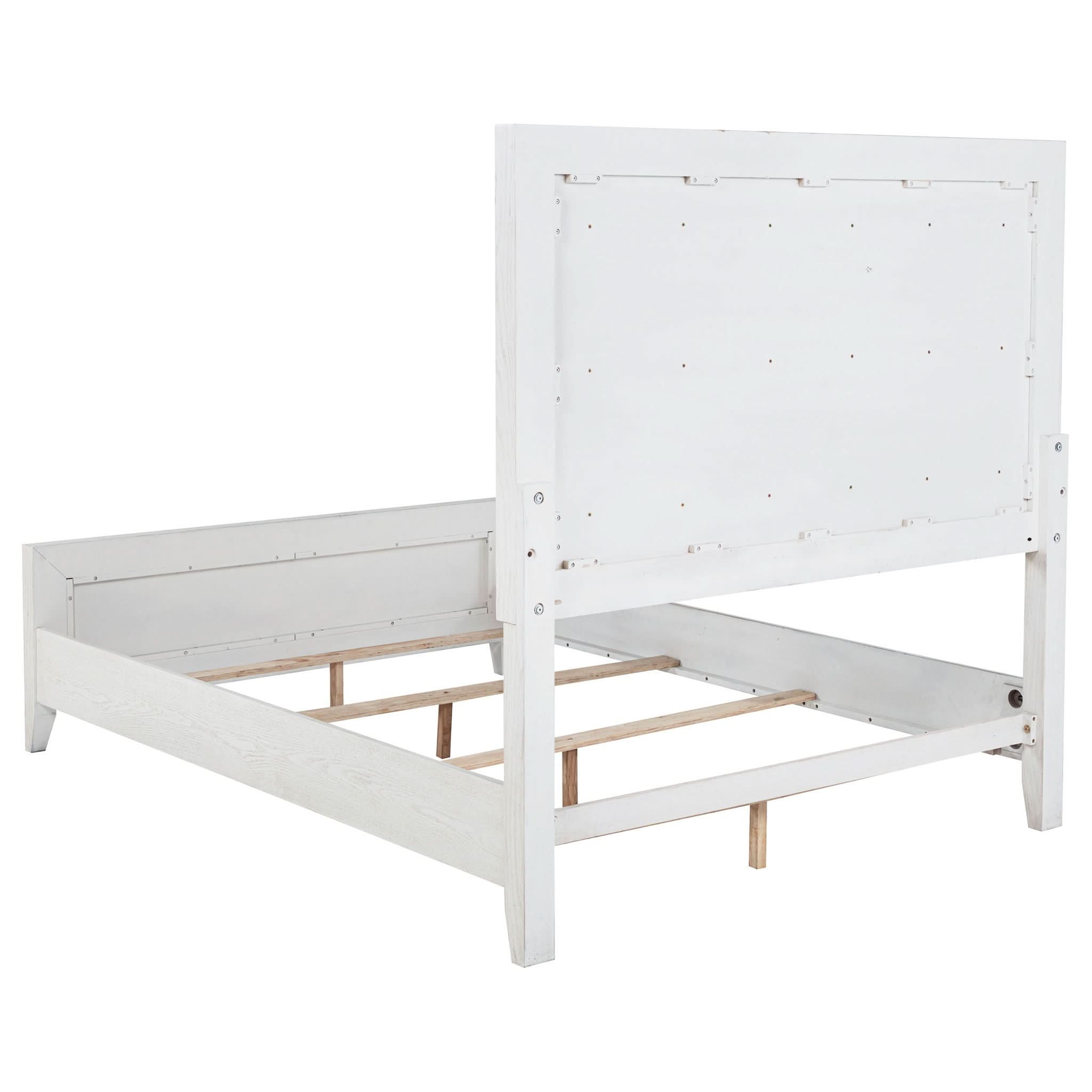 Marielle 5-piece Queen Bedroom Set Distressed White