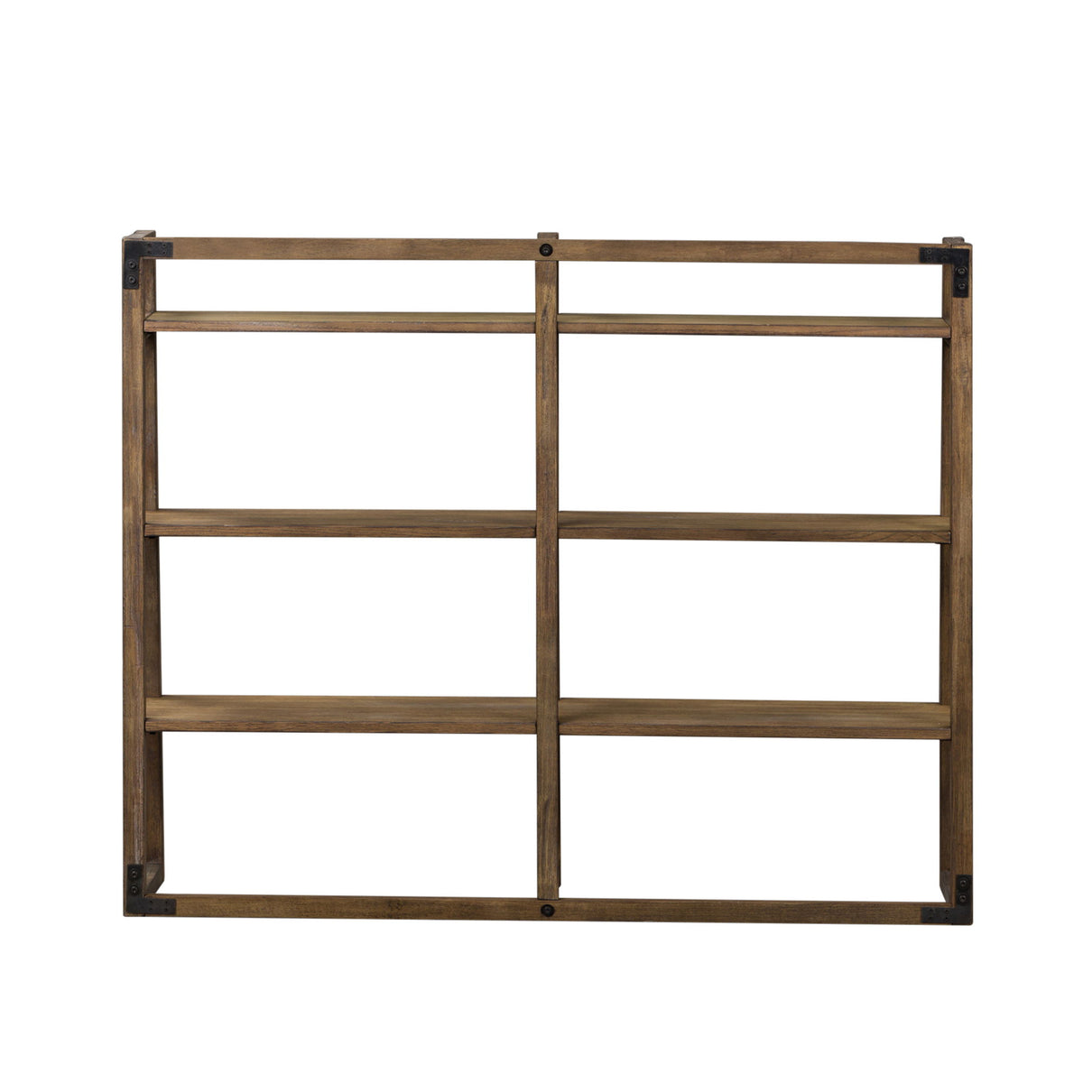 Stone Brook - Credenza Hutch - Rustic Saddle