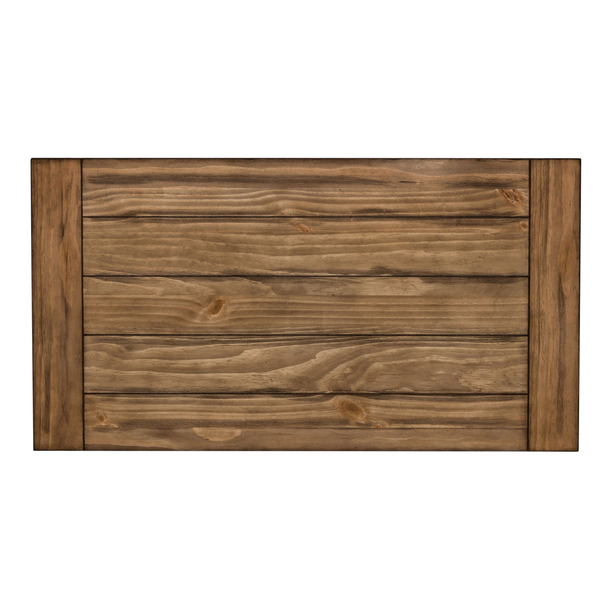 Morgan Creek - Cocktail Table - Antique White / Wirebrushed Tobacco Accents