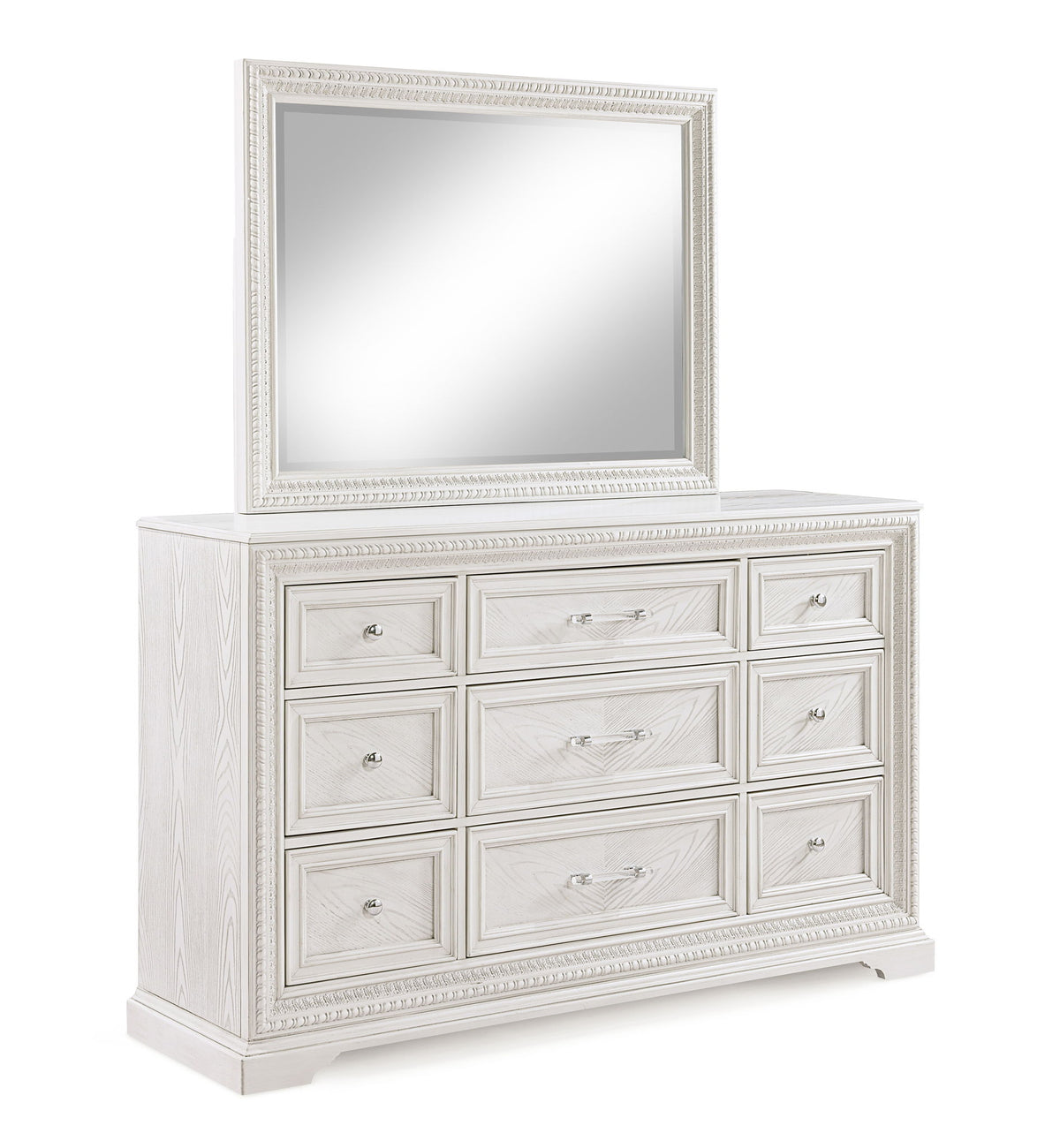 Alexandria - Queen 4 Piece Panel Bedroom Set - White