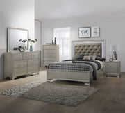 Lyssa - Queen 5 Piece Bedroom Set - Champagne