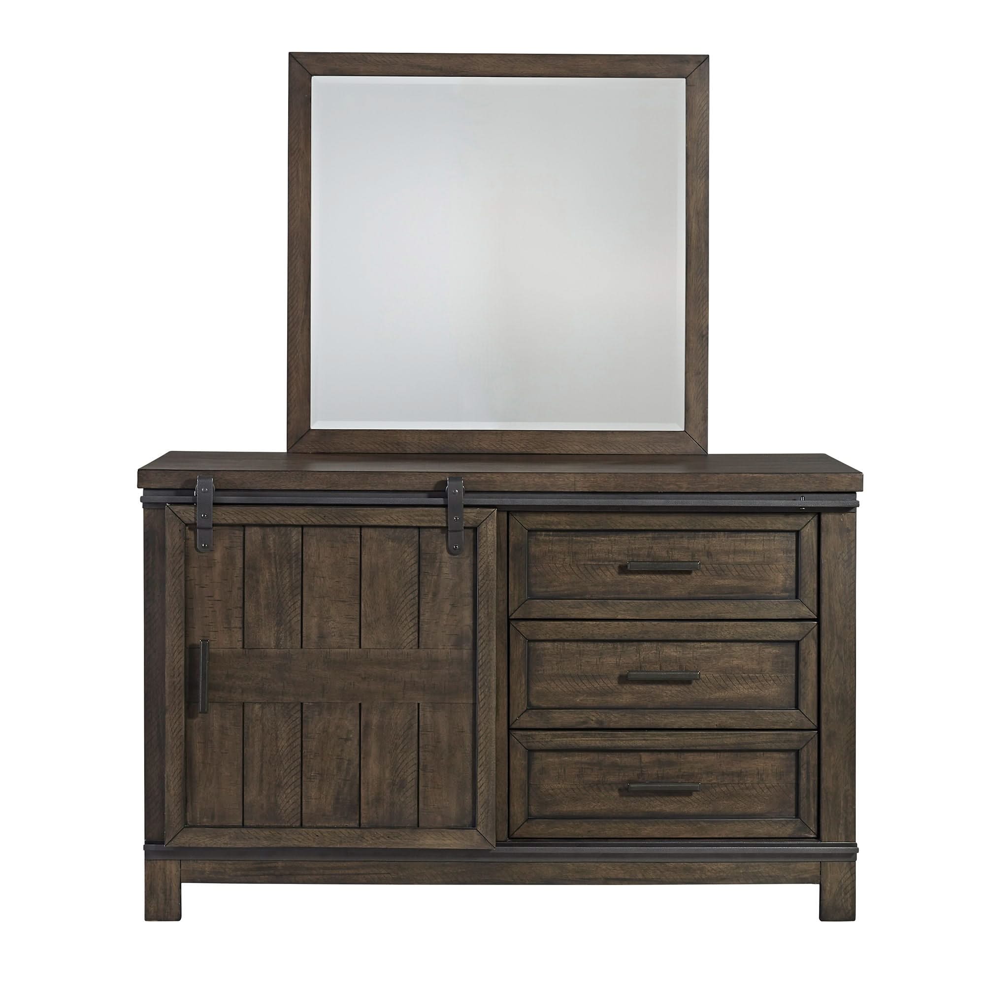 Thornwood Hills - Mirror - Rock Beaten Brown