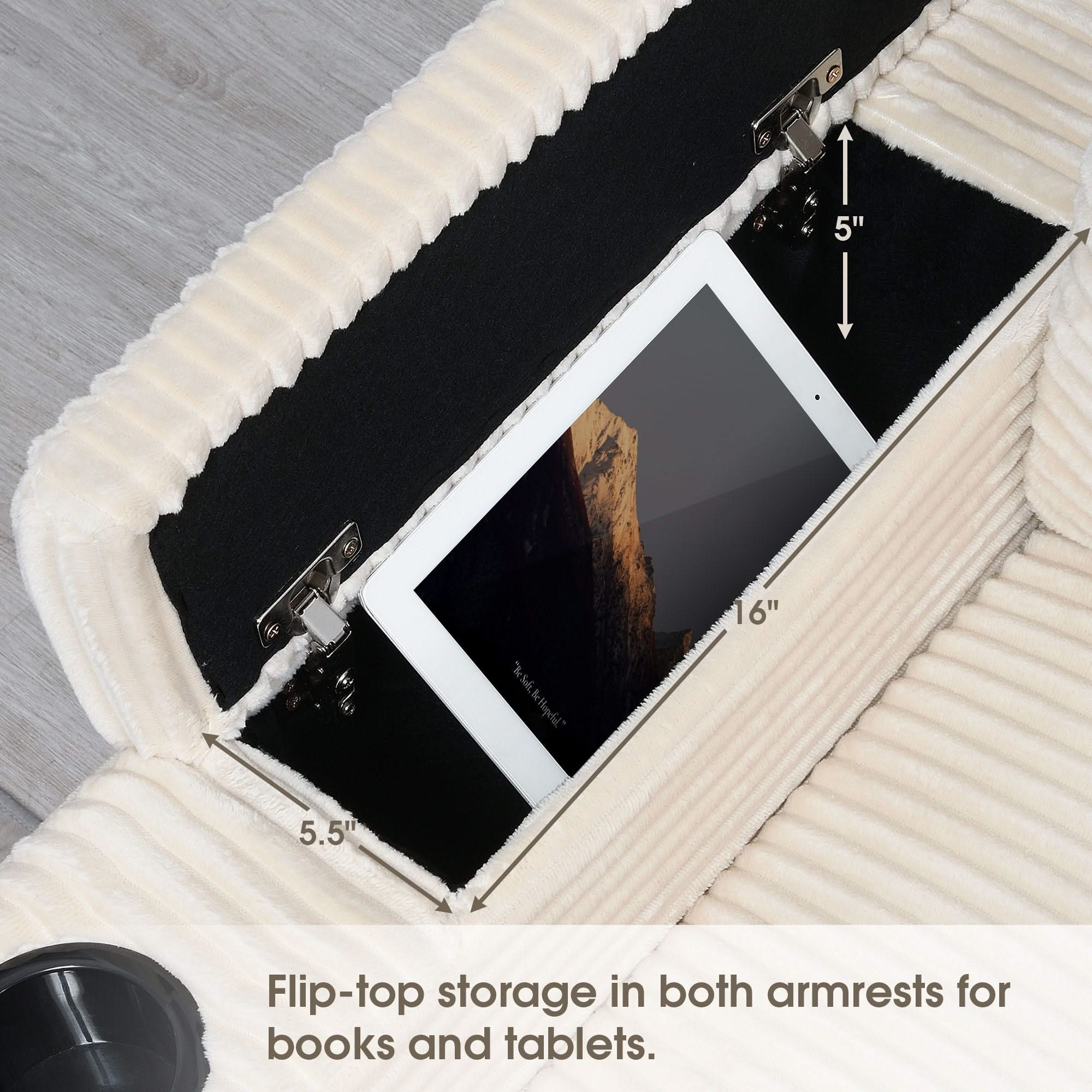 Convertible L Shaped Sectional Corner Couch With Armrest Storage Cup Holders USB Charger, Irregular Corner Oversized Comfy Modular Sofa