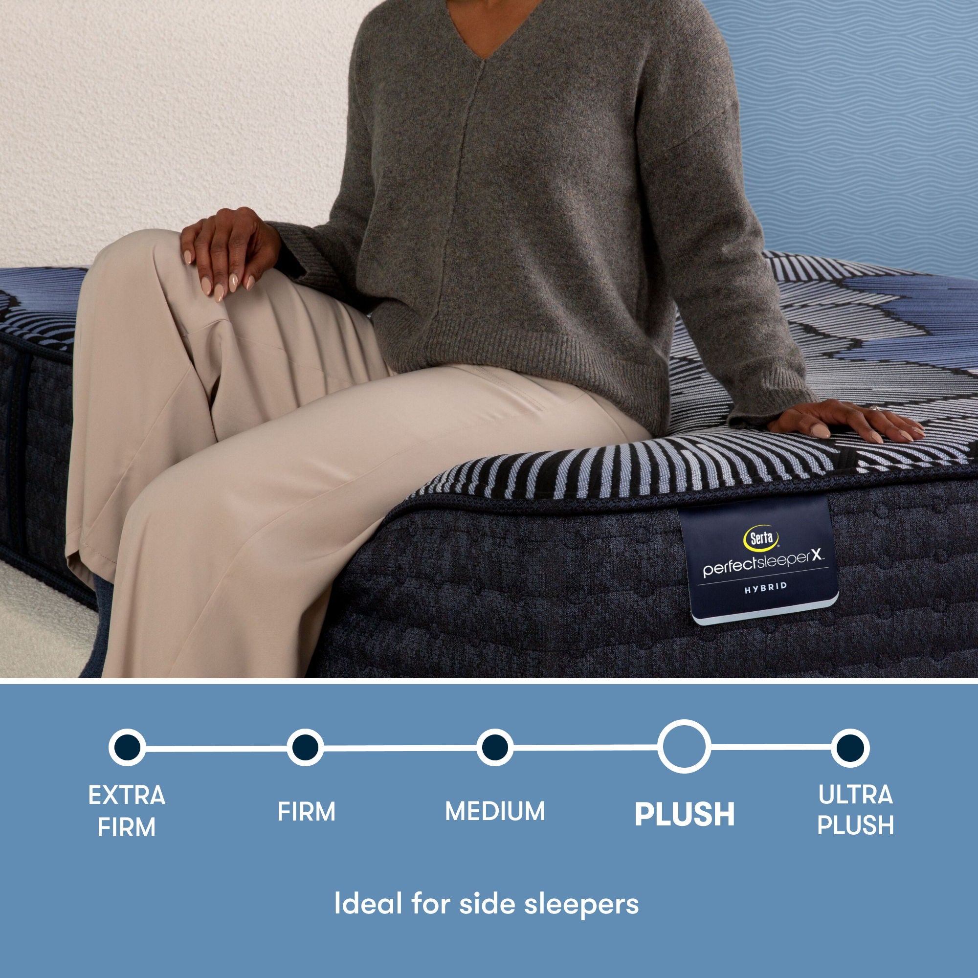 Perfect Sleeper - 14" X Prescott Hybrid Plush Mattress