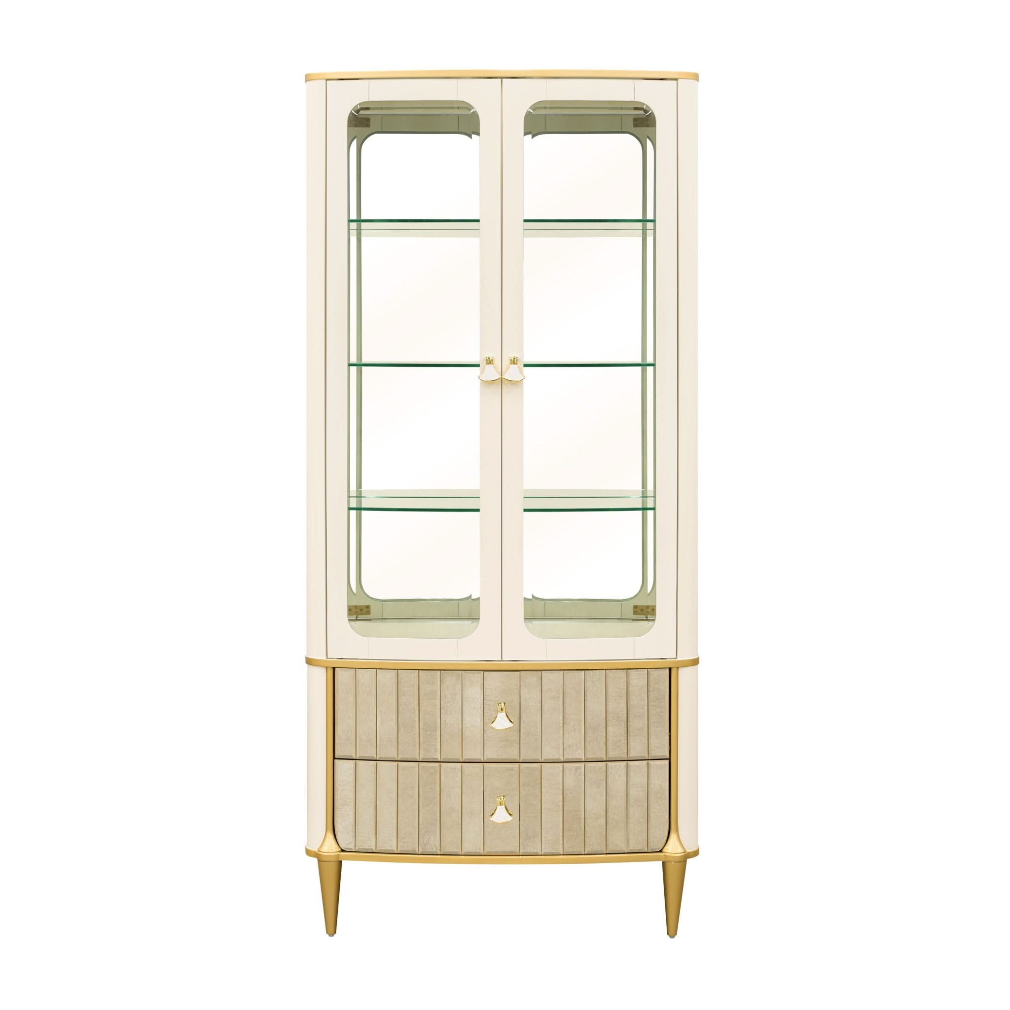 Scotts Square - Display Cabinet - Light Champagne