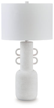 Perringhill - Metal Table Lamp - Distressed White