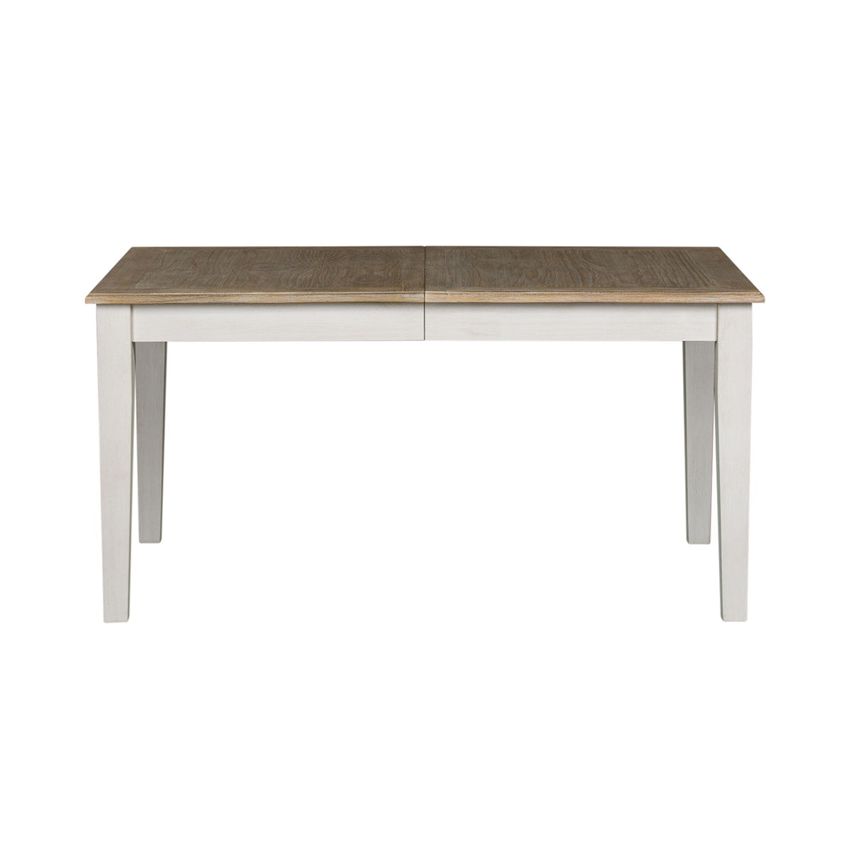 Summerville - Rectangular Leg Table - Soft White Wash / Wirebrushed Gray