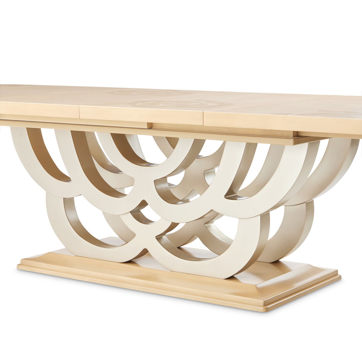 Camellia Field - Rectangular Pedestal Dining Table