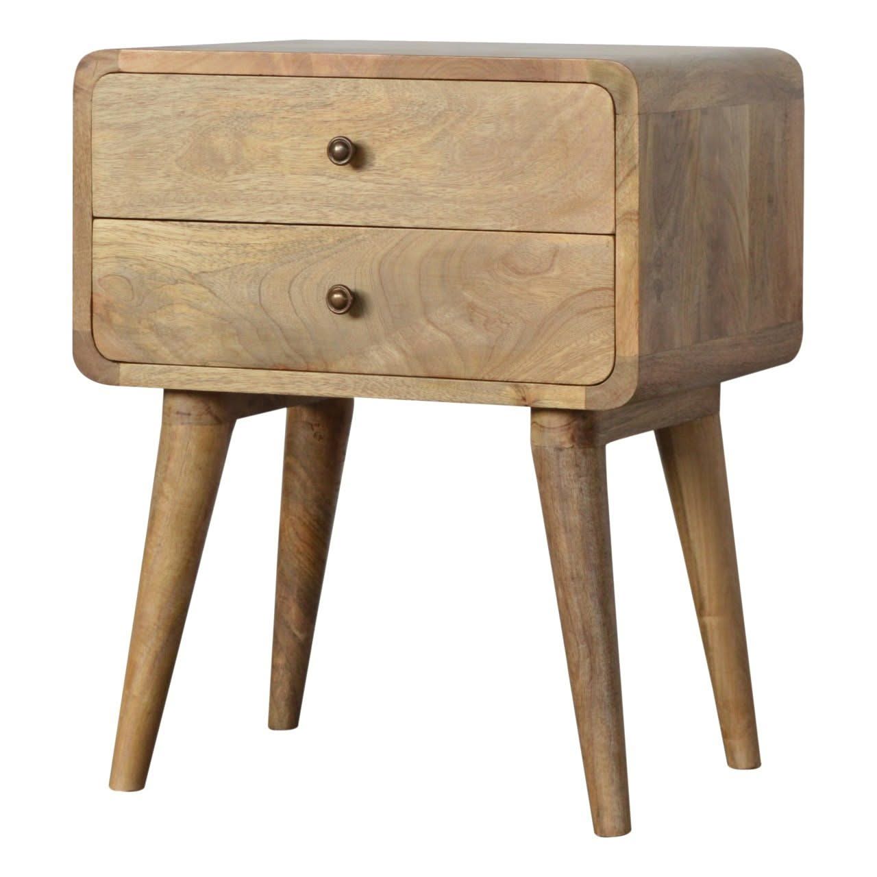 Curved Nightstand