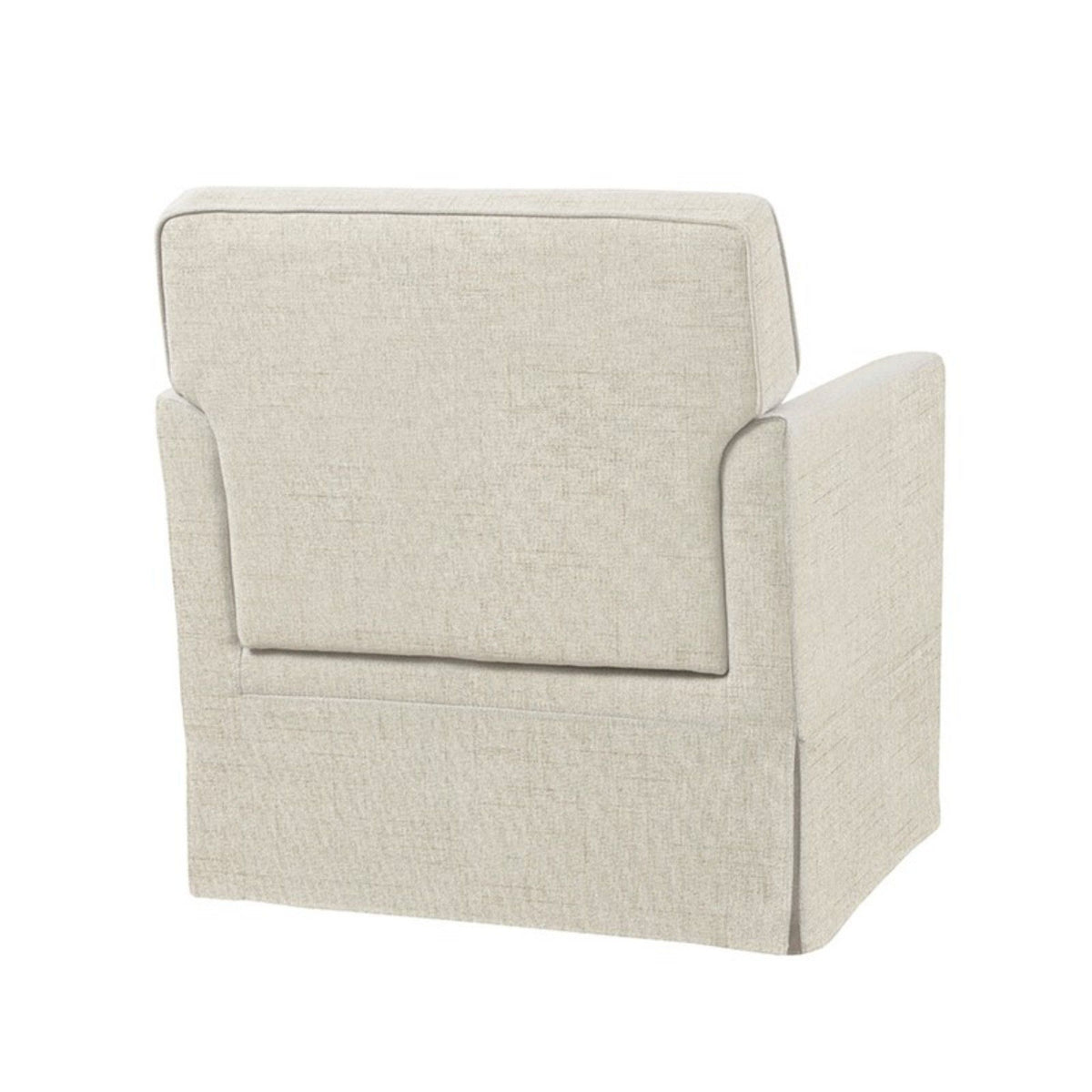 Timeless - Accent Armchair With Classic Track Arm Silhouette And Skirted Base