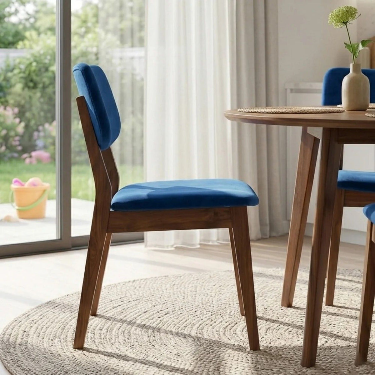 Carlos - Solid Back Side Chair (Set of 2)