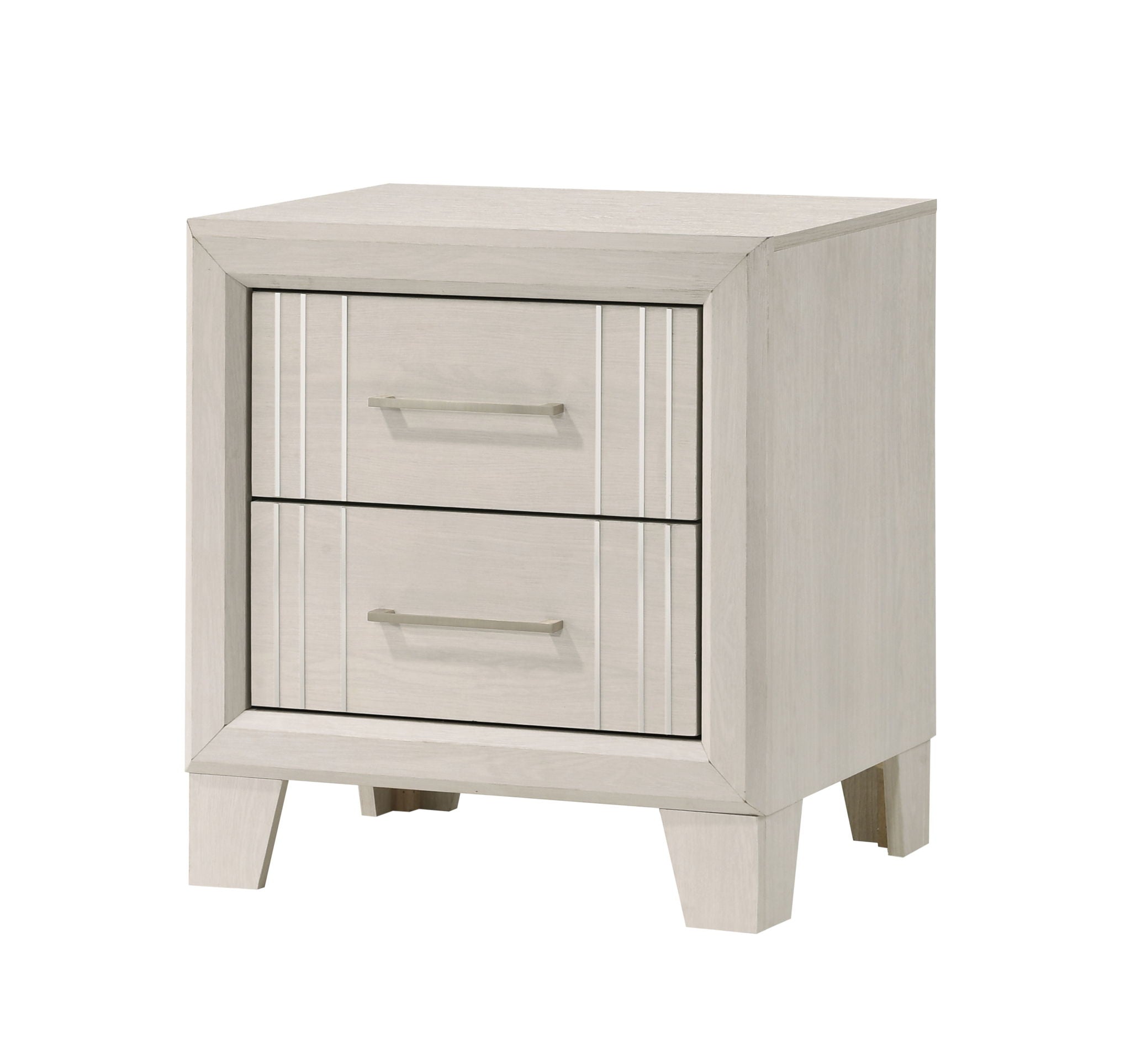 Charlie - King 5 Piece Bedroom Set - White