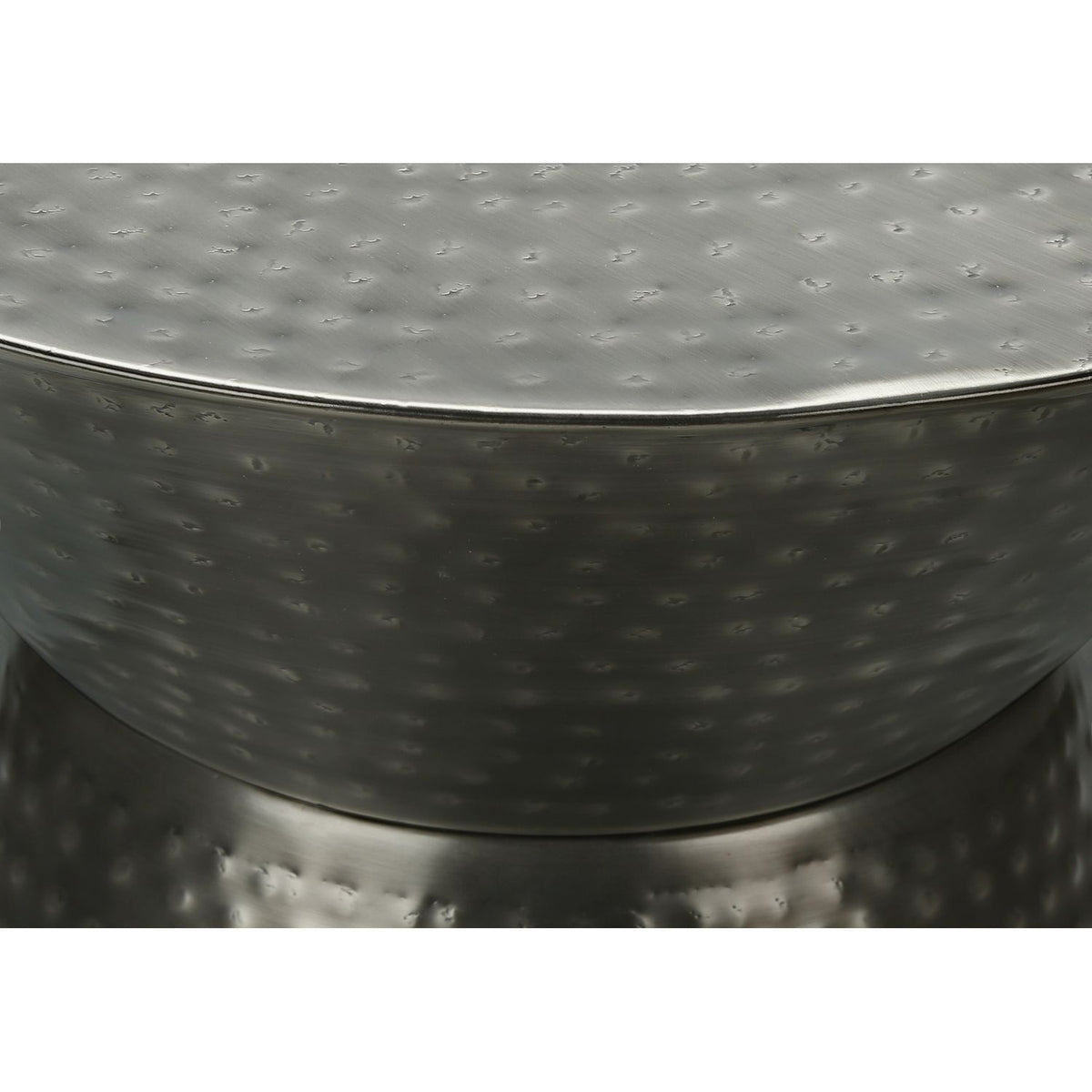 Drum Accent Side Table, Contemporary & Modern Elegant Design