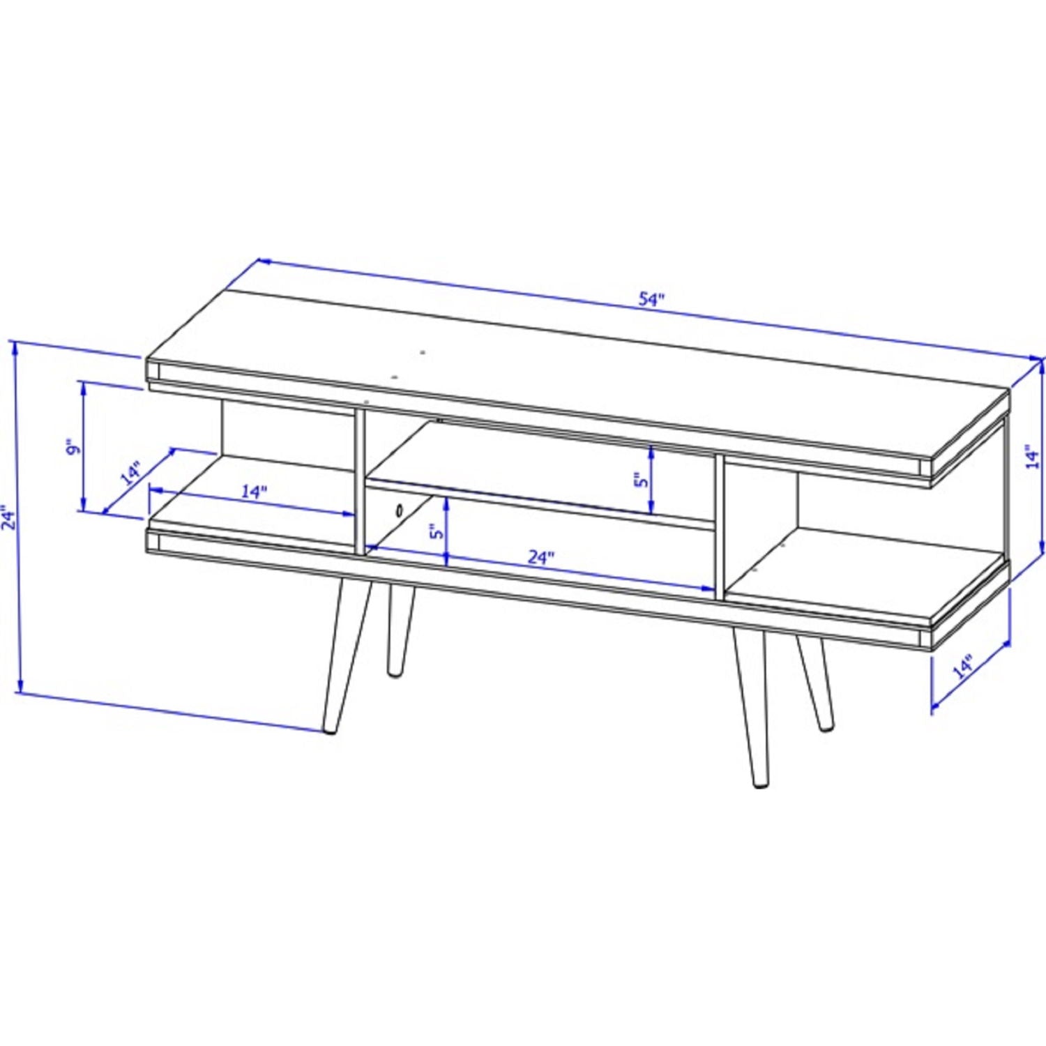 Utopia - Mid-Century Modern TV Stand
