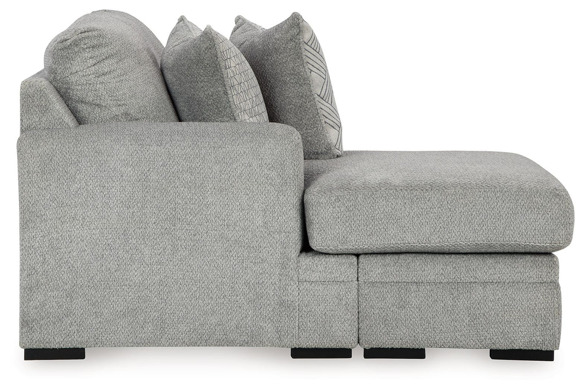 Casselbury - Laf Sofa Chaise - Cement