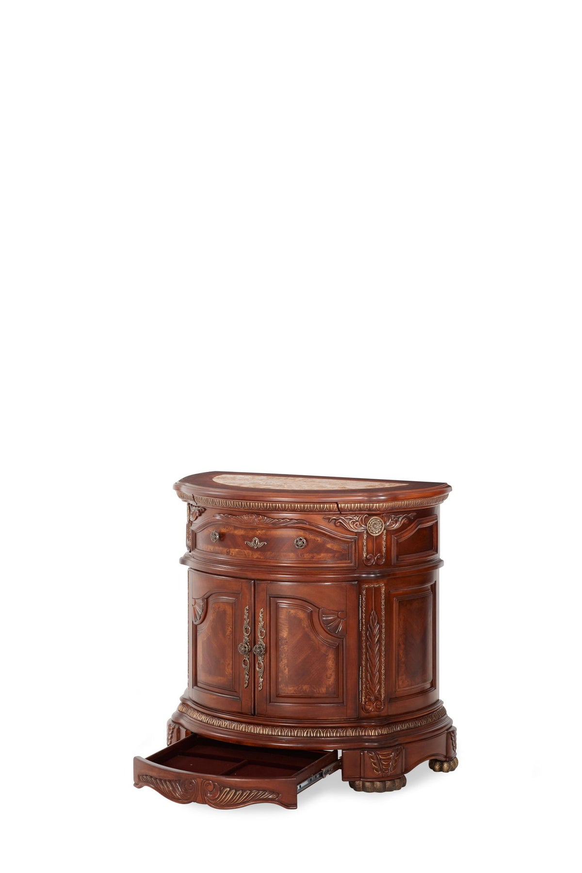 Cortina - Bedside Chest - Honey Walnut