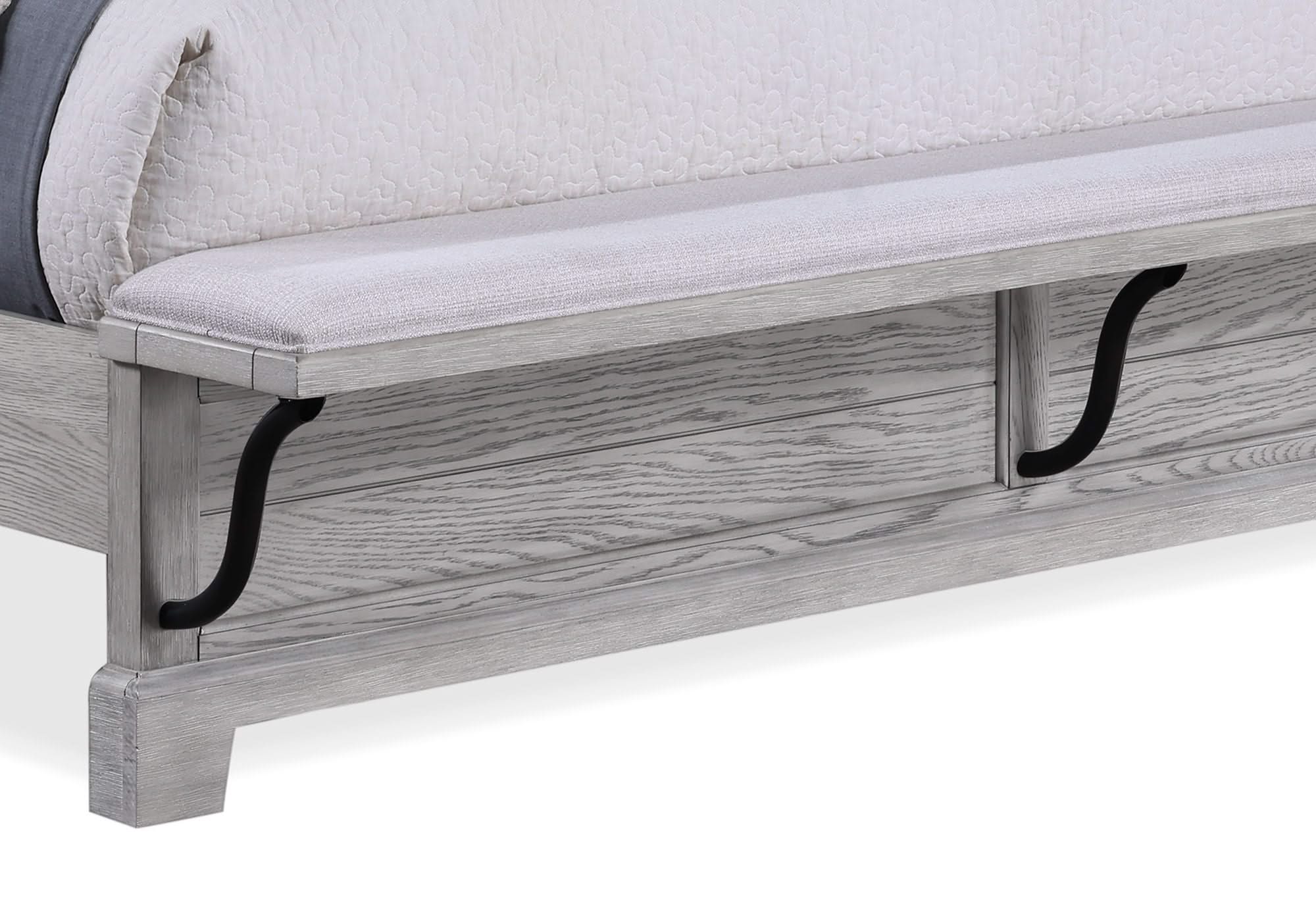 Beckett - King Bed - Greige