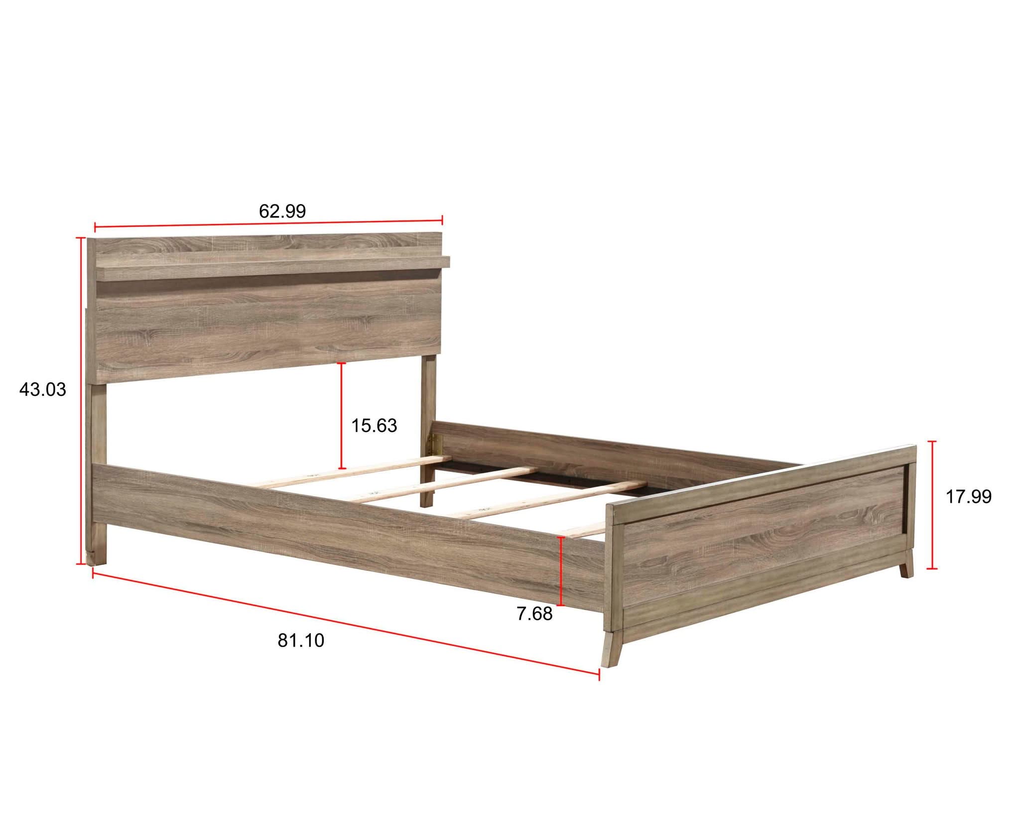 Tilston - Queen 4 Piece Bedroom Set - Natural