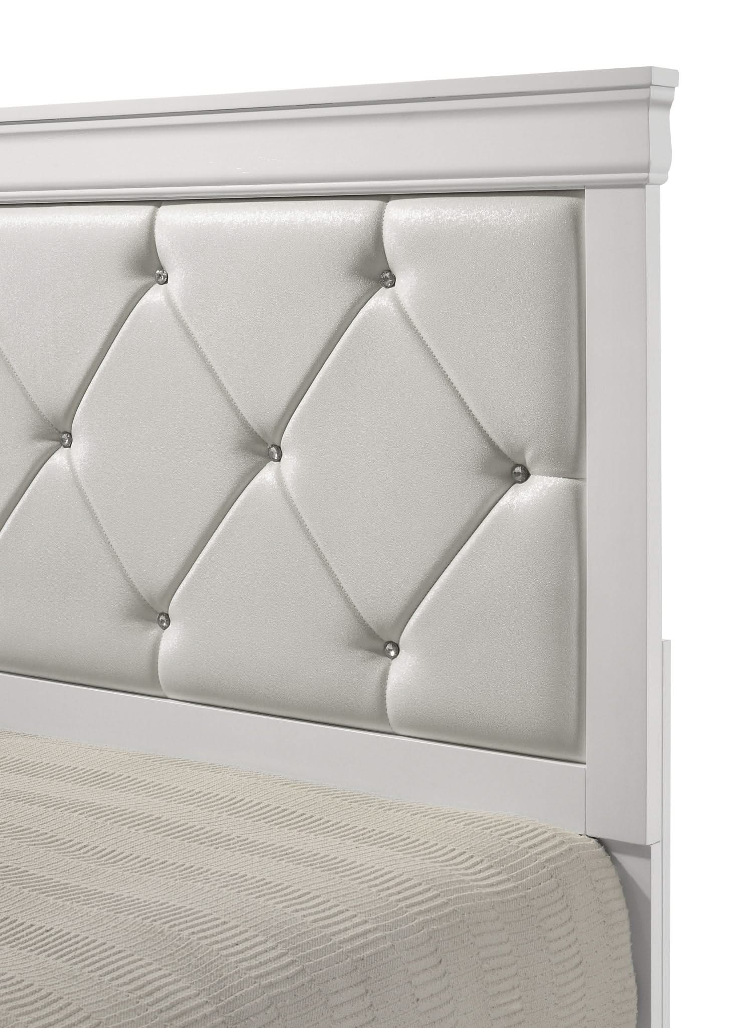 Amalia - Twin 5 Piece Bedroom Set - White