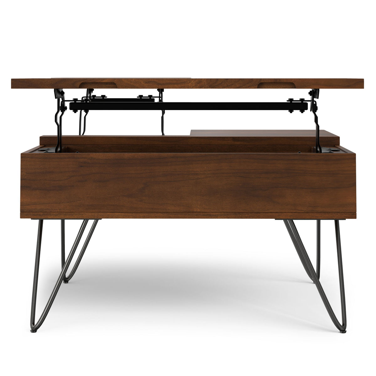 Hunter - Square Lift Top Coffee Table - Walnut