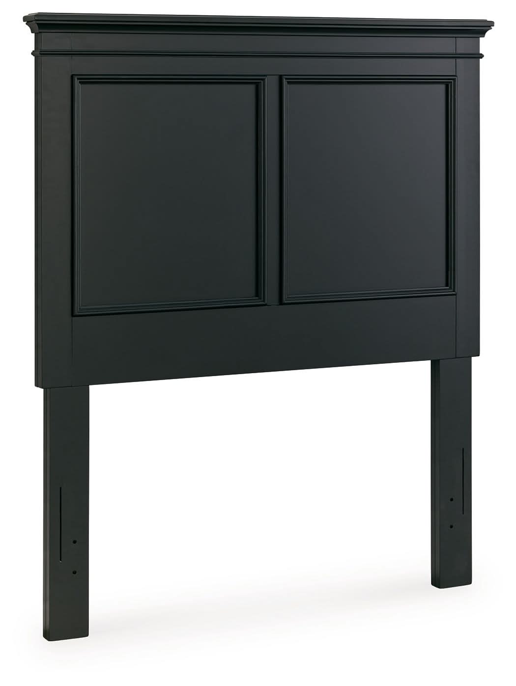 Lanolee - Twin Panel Headboard - Black