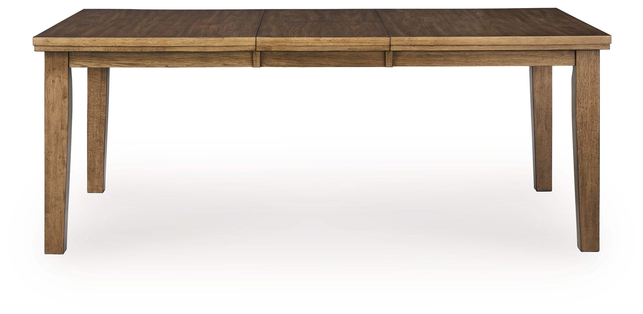 Urbinforte - Dining Room Butterfly Extension Table - Light Brown