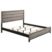Watson Wood California King Panel Bed Light Taupe
