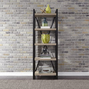 Sun Valley - Tall Pier Unit With Faux Metal - Sandstone
