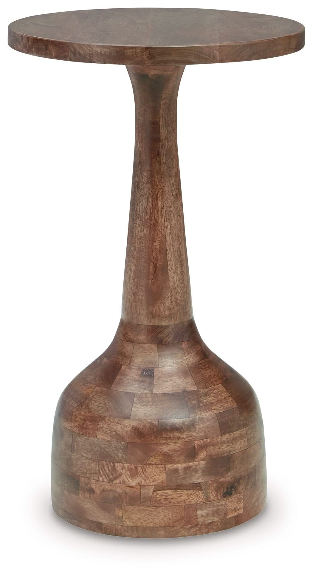 Joville - Accent Table - Medium Brown