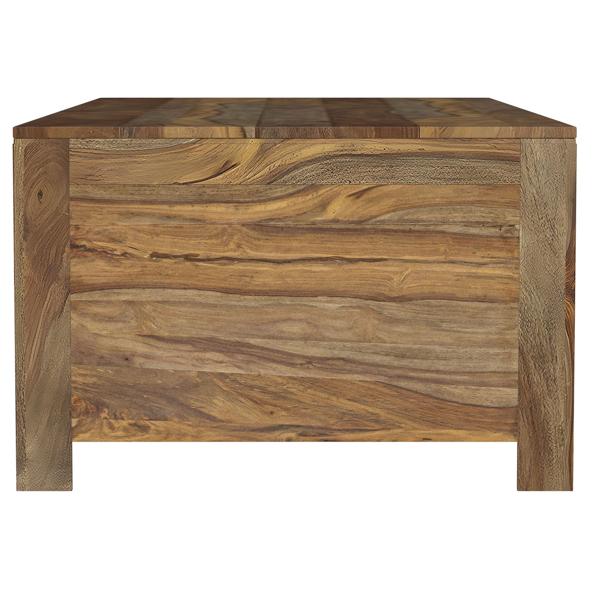 Esther 6-drawer Solid Wood Coffee Table Natural Sheesham