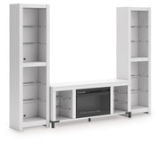 Brollevi - 3-Piece Entertainment Center - White