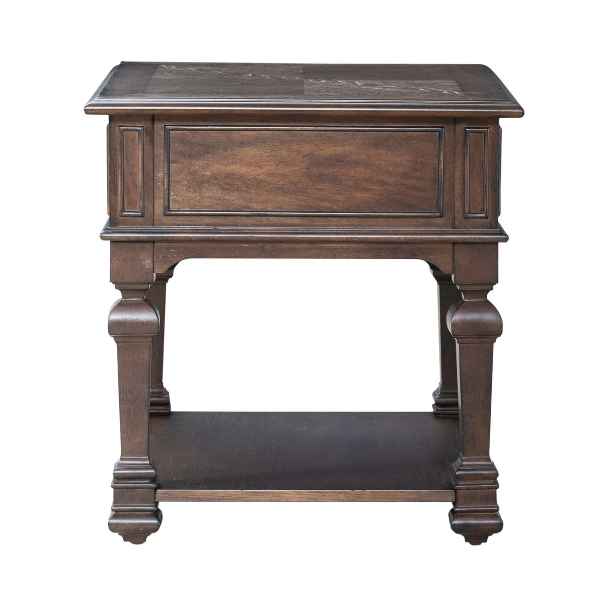 Provence Park - Drawer End Table - Chateau Brown