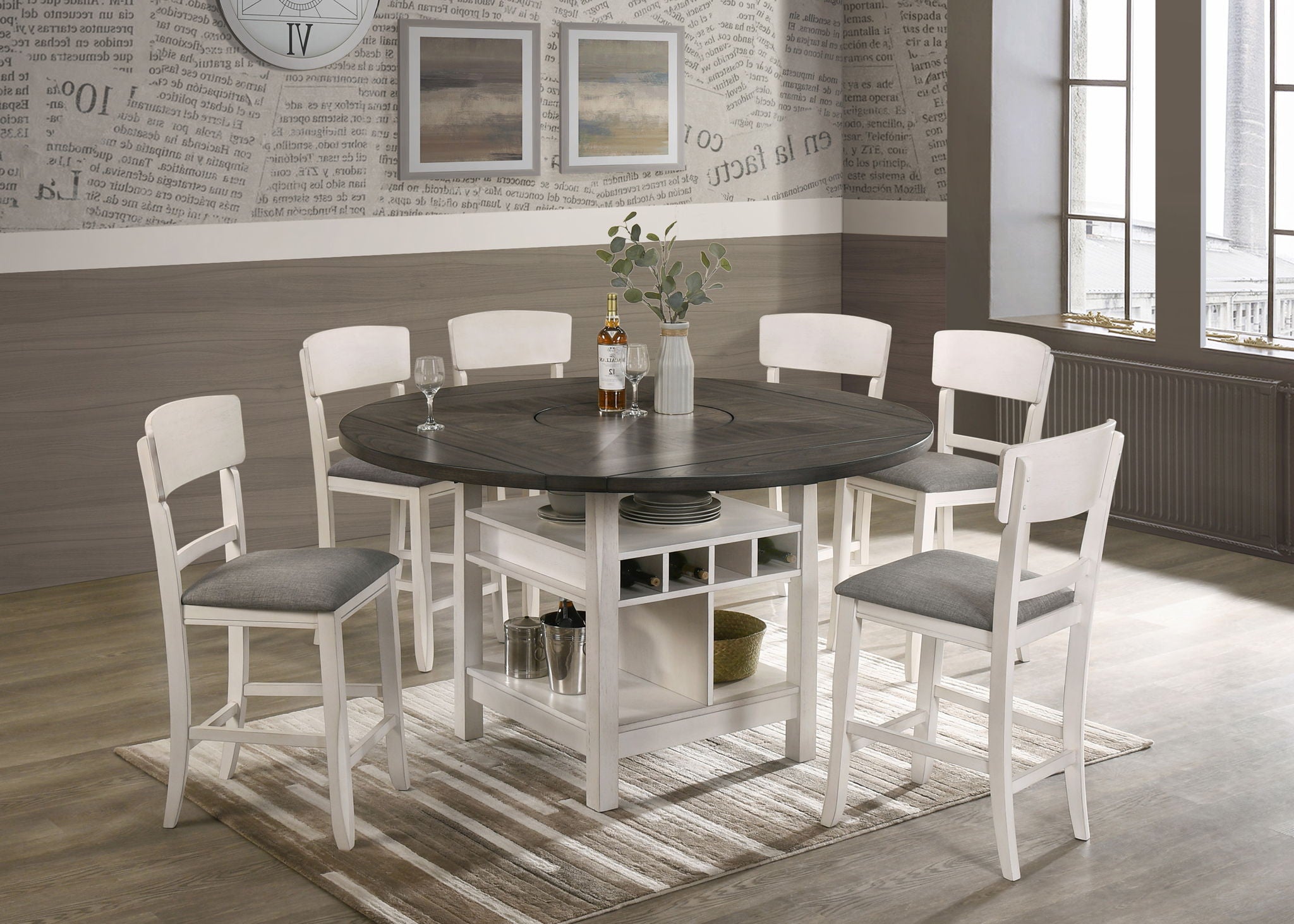 Conner - Counter Height Chair (Set of 2) - Chalk