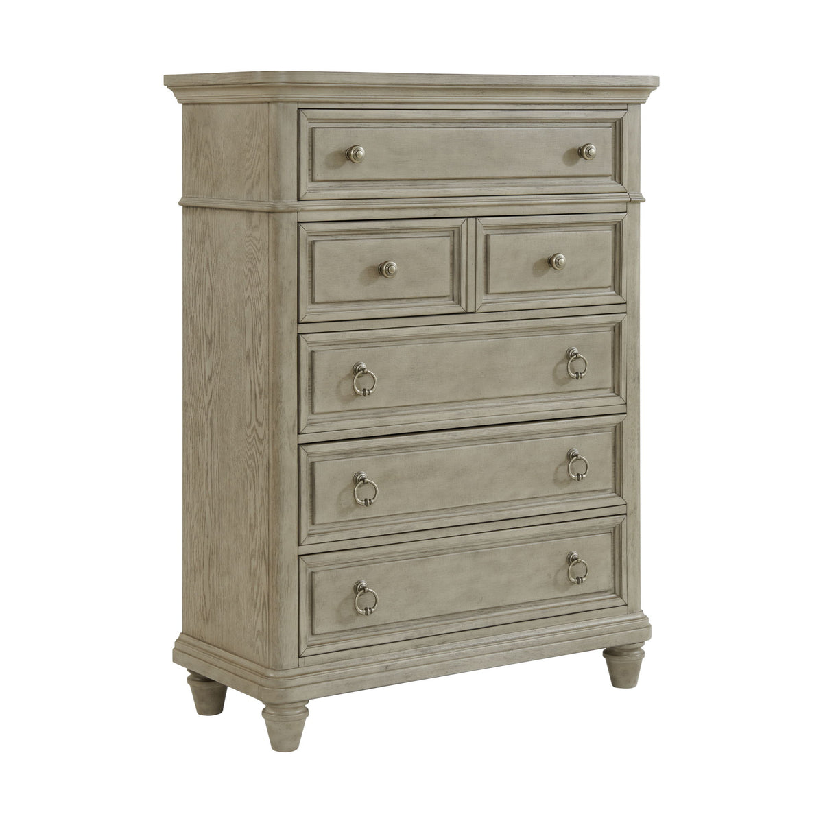 Whit-Ash - Panel Bedroom Set With Door Chest