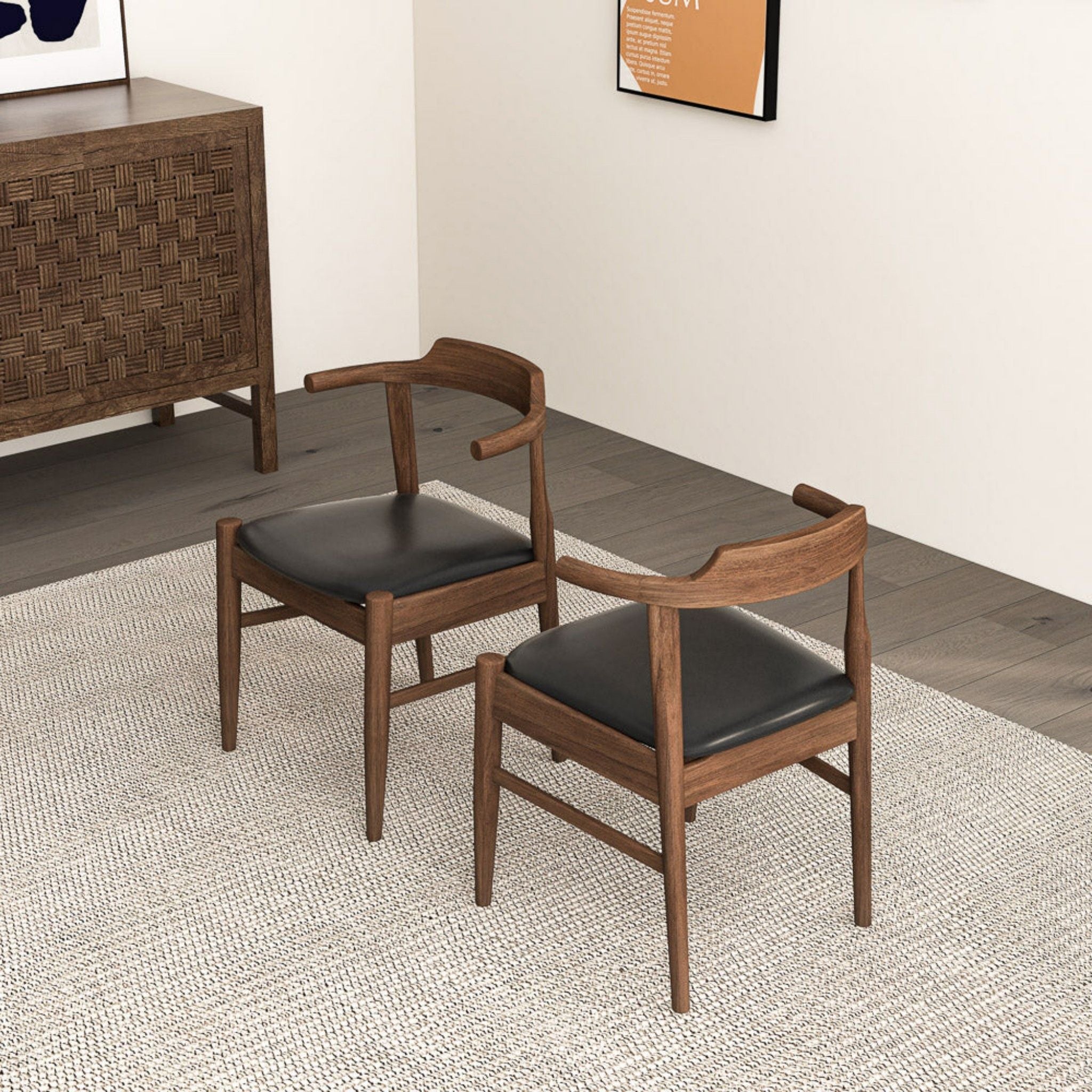 Daisy - Mid-Century Modern Dining Chair (Set of 2)