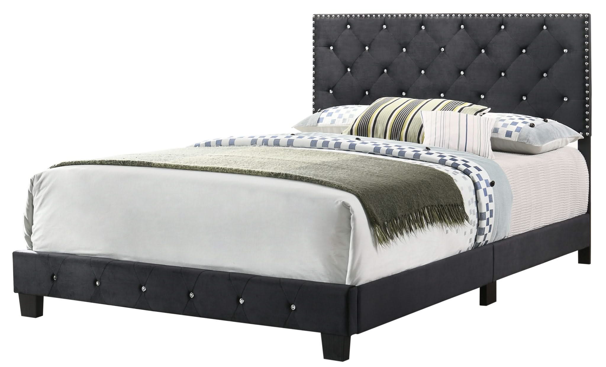 Luxurious Upholstered Bed