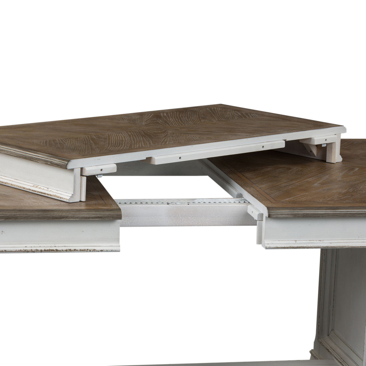 Abbey Park - Trestle Table - Antique White