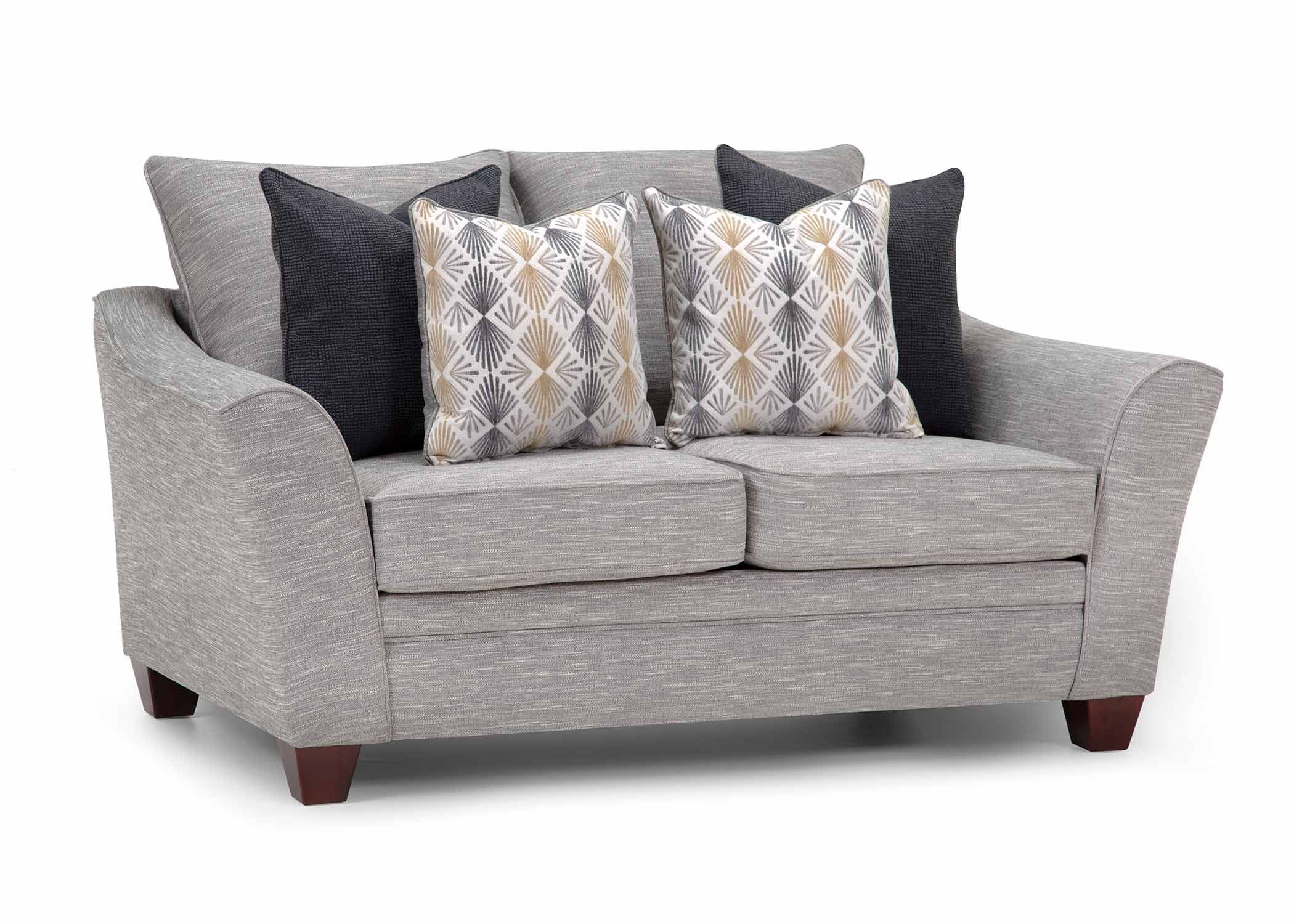 Springer Fog Living Room Set with Sofa and Loveseat
