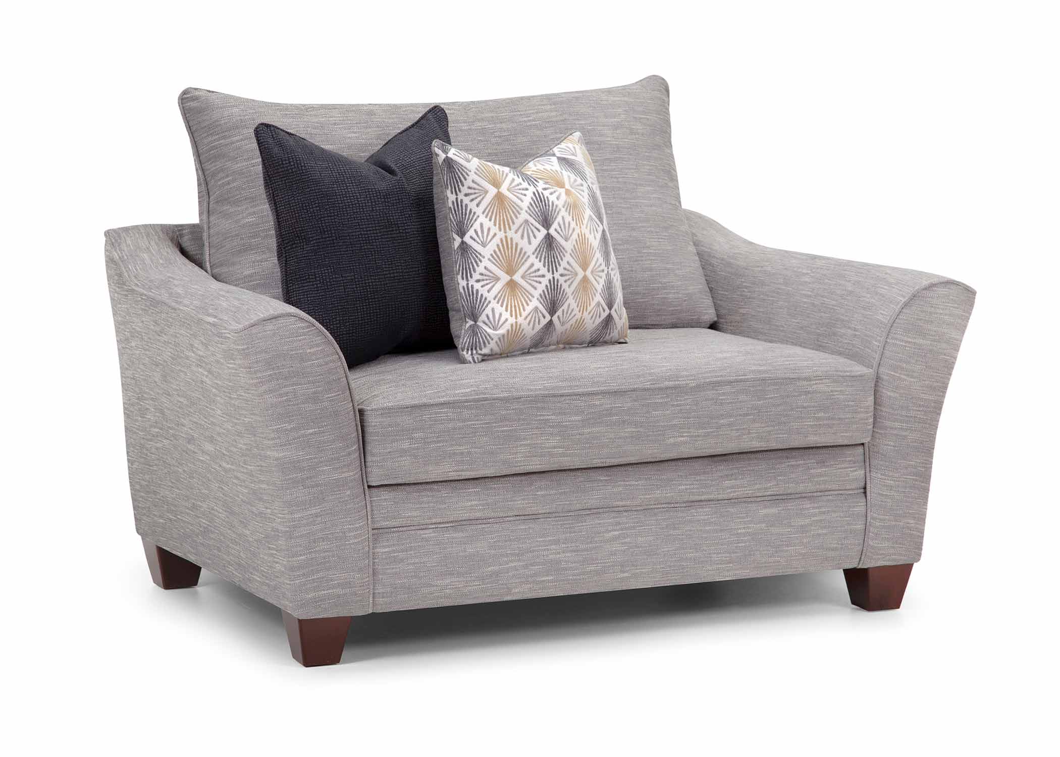 Springer Fog Chair and a Half with Flared Arms