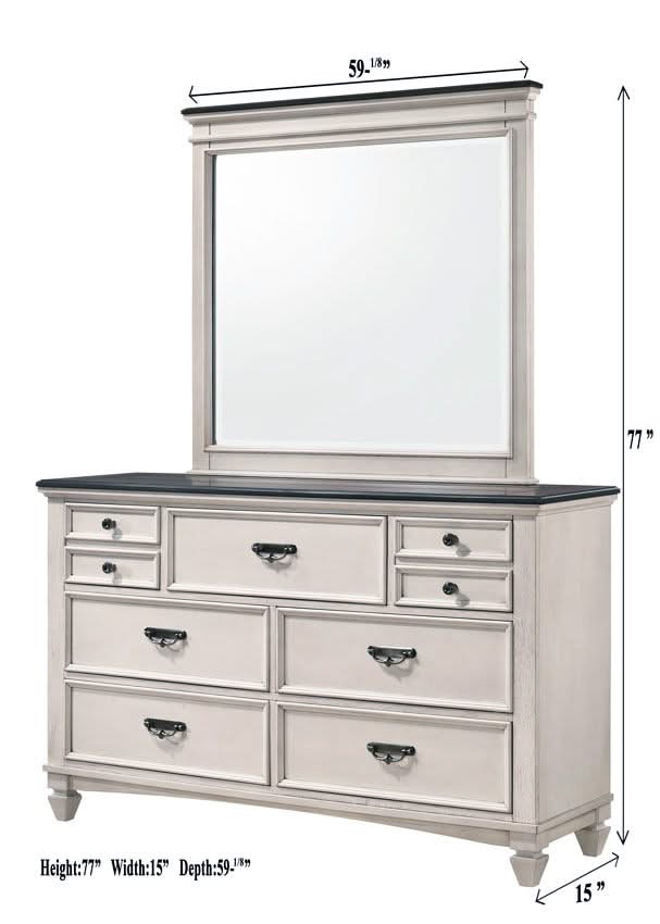 Sawyer - Dresser - Antique White