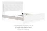 Altyra - King Panel Rails - White