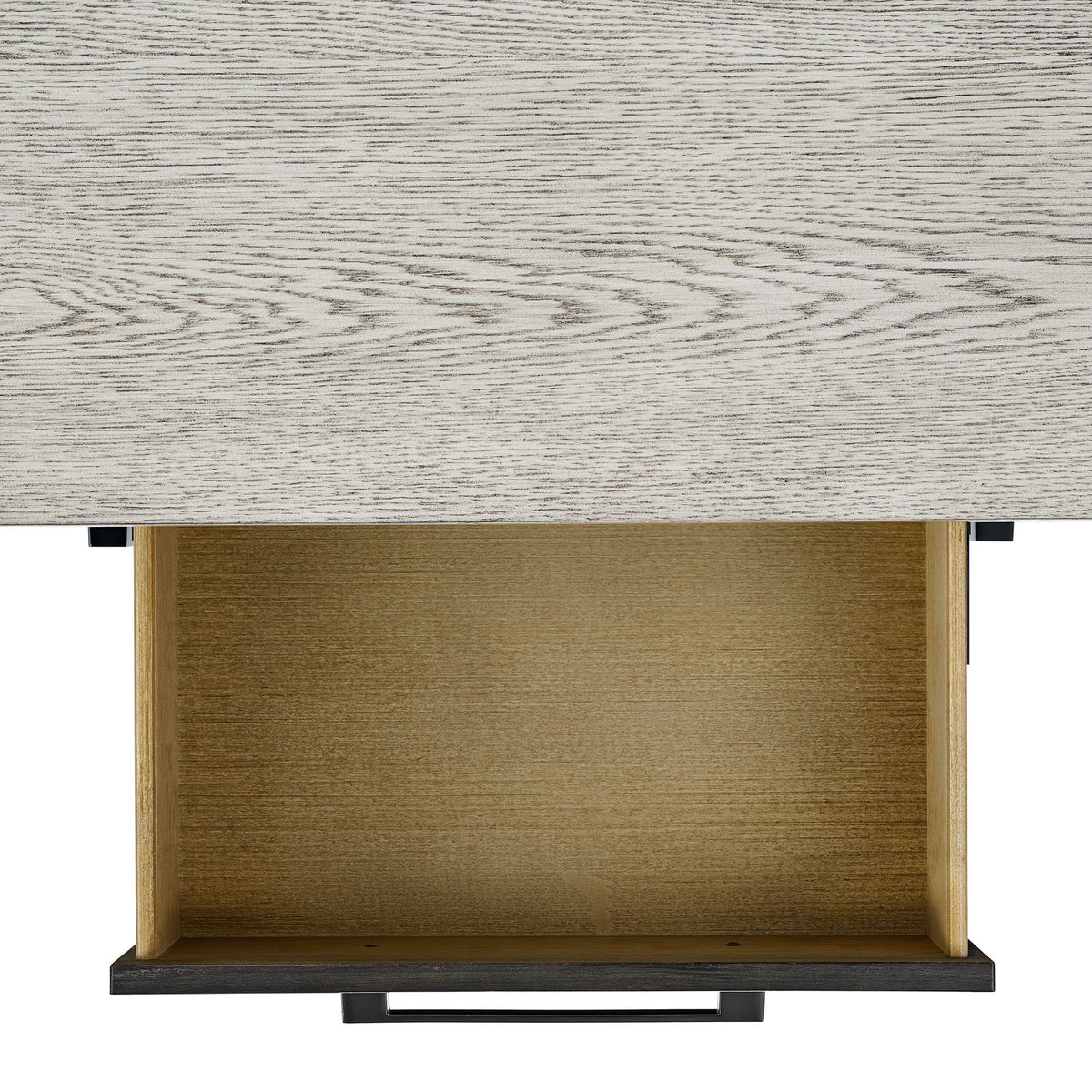 Axel - Server - Light Gray / Espresso