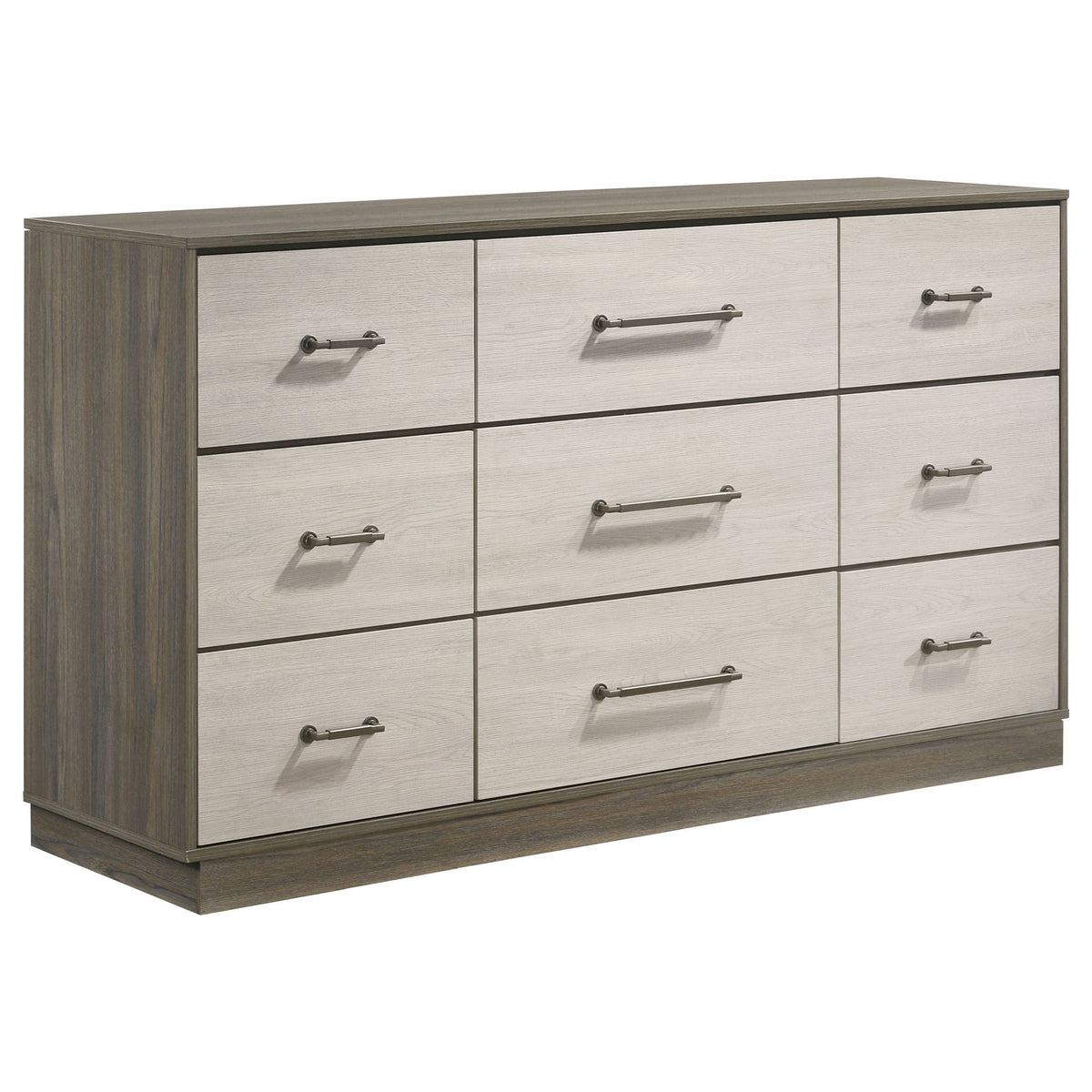 Fenwick 4-piece Queen Bedroom Set Grey Oak